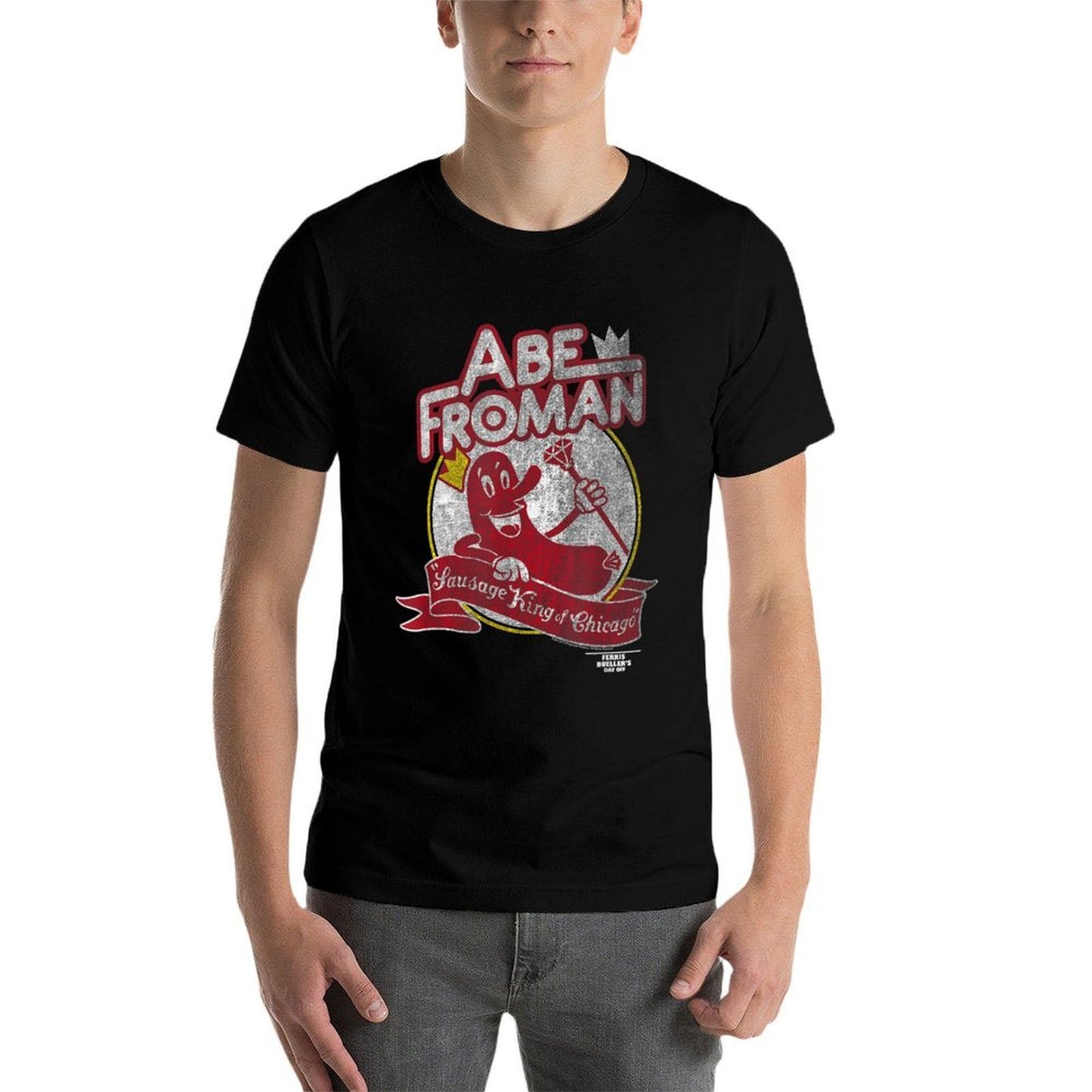 Ferris Buellers Day Off Abe Froman Sausage King of Chicago  Lightweight T-Shirt