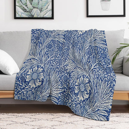 Marigold - William Morris Velvety-soft Throw Blanket