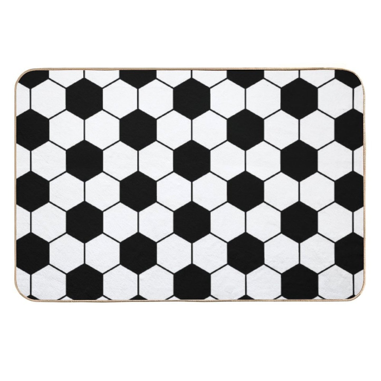 Soccer Ball  Anti-Trip Bath Mat