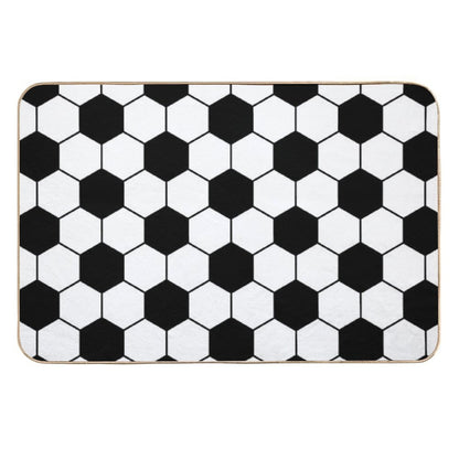 Soccer Ball  Anti-Trip Bath Mat