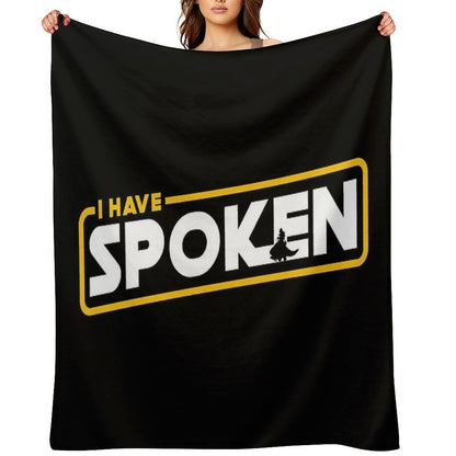 I Have Spoken Multi-functional Throw Blanket