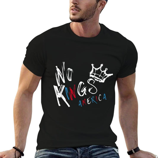No Kings in America 50501 for Men Women  Durable T-Shirt
