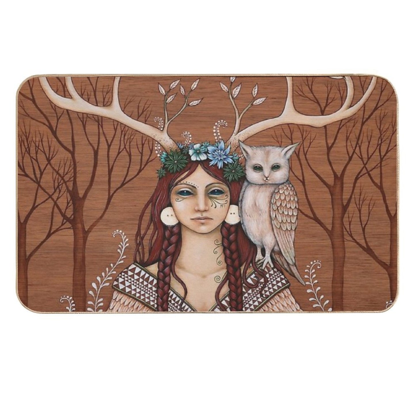Wood Witch  Absorbent Bath Mat