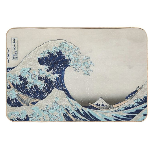 The Great Glitter Wave  Stain-Proof Bath Mat