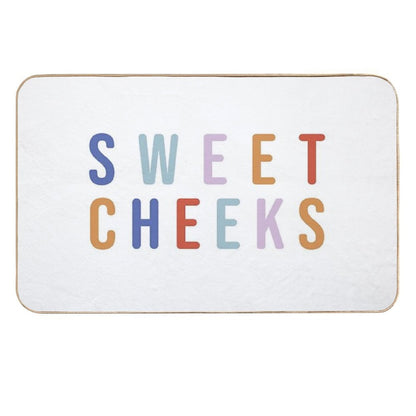 Sweet Cheeks  Long-Lasting Bath Mat