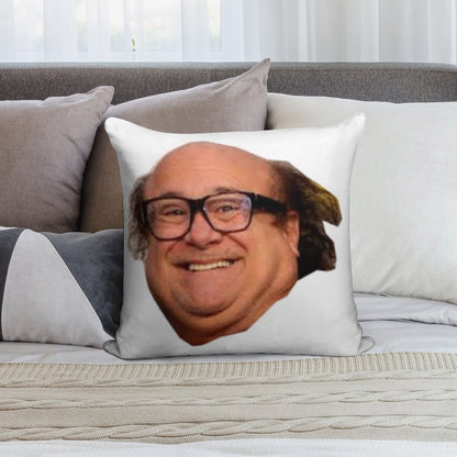 Danny Devito Soft Short Plush Fabric Throw Pillow
