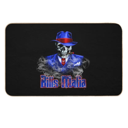 Bills Mafia  Stain-Proof Bath Mat