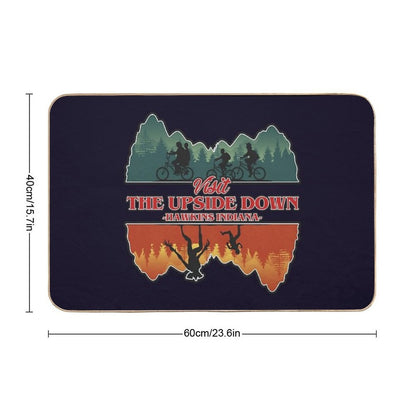 Stranger Things The Upside Down  Eco-Friendly Bath Mat
