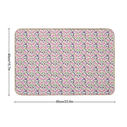 Ribbons & Bows Galore  Toxin-Free Bath Mat