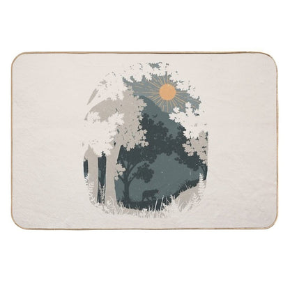 Spotted A Bear  Toxin-Free Bath Mat