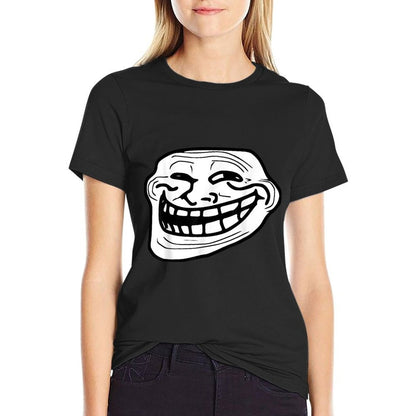Troll Face Meme Funny Dank Meme Troll Face  Breathable T-Shirt