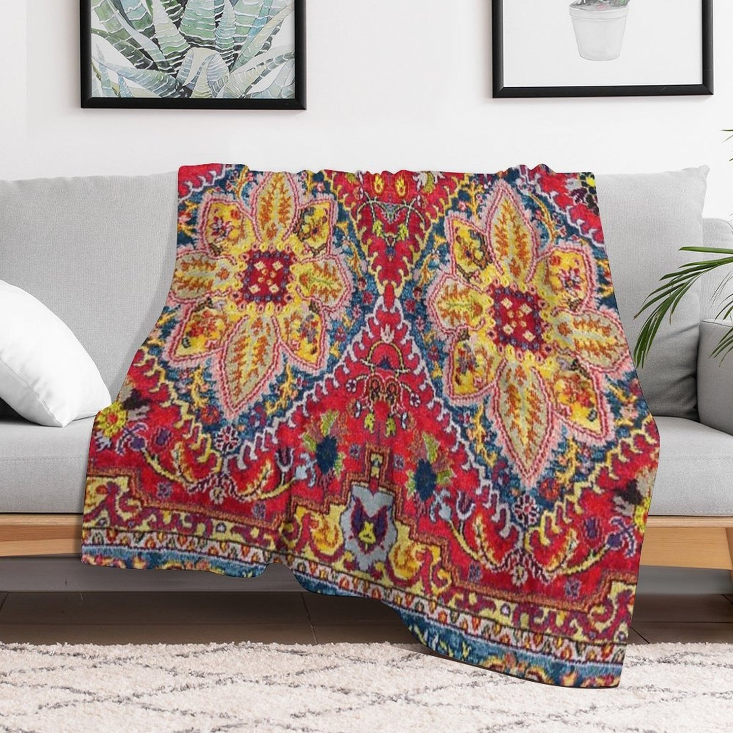 Bohemian Design Quick-dry Throw Blanket