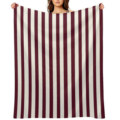 I Love You Long-time Stripes A12 Comfort Throw Blanket