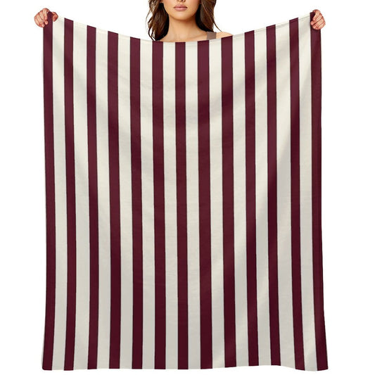 I Love You Long-time Stripes A12 Comfort Throw Blanket