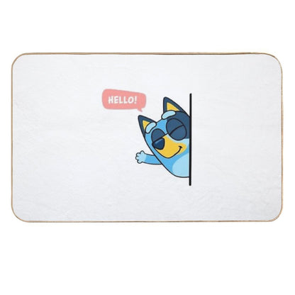 Hello Bluey  Pet-Safe Bath Mat