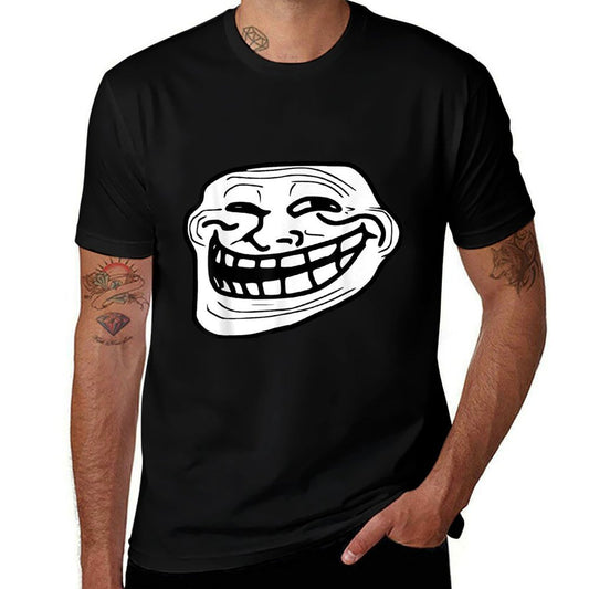 Troll Face Meme Funny Dank Meme Troll Face  Breathable T-Shirt