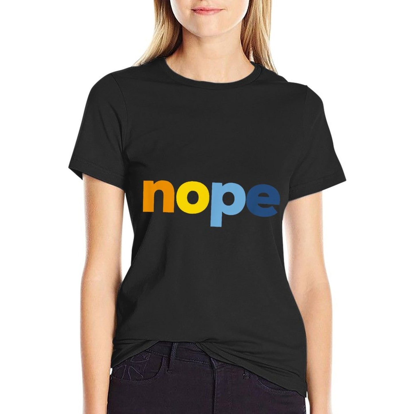 Nope Aroace Pride LGBTQ - LGBT Aro Ace Aromantic Asexual  Wrinkle-resistant T-Shirt