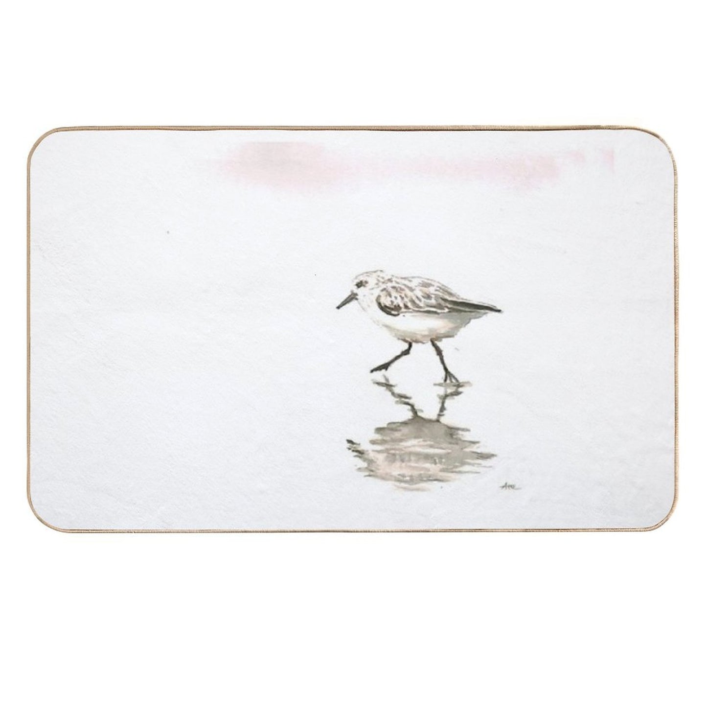 Sandpiper  Fade-Resistant Bath Mat