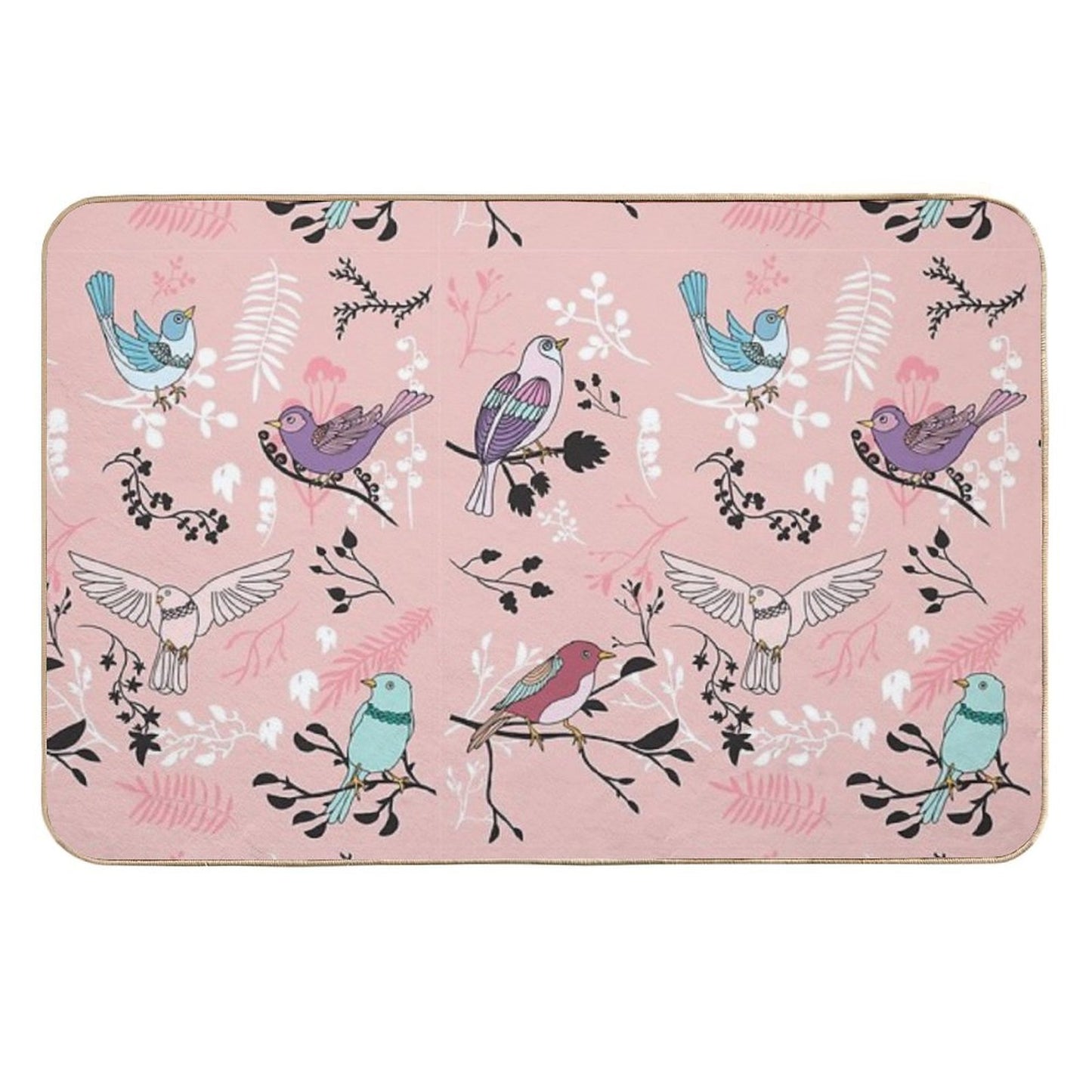 Bird Bliss  Versatile Bath Mat