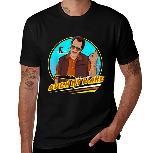 Suck My Wake Outdoors Vintage 70s Great  Classic T-Shirt