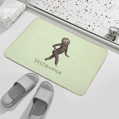 Sassquatch  Anti-Trip Bath Mat