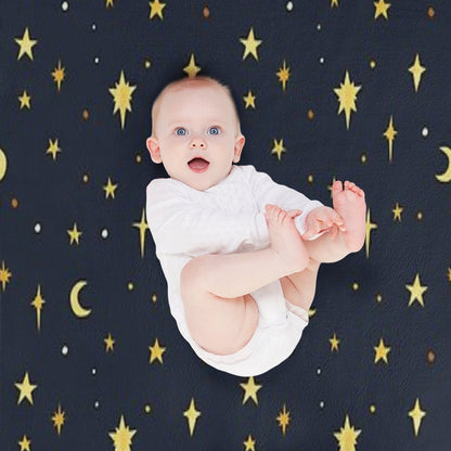 Starry Sky Pattern Multi-functional Throw Blanket