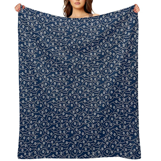 Cherry Blossoms  Japanese Collection Compact Throw Blanket