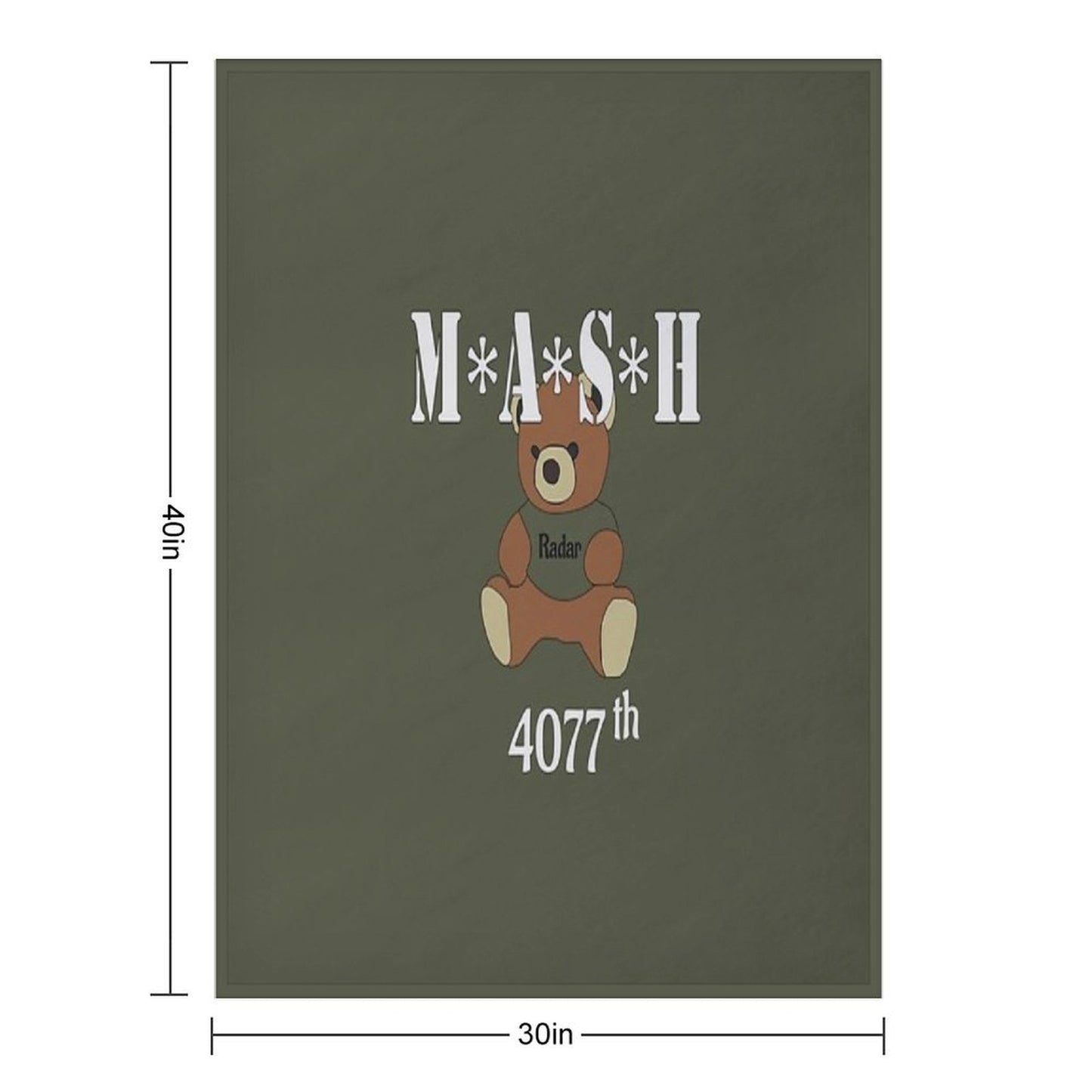 MASH Lightweight Throw Blanket