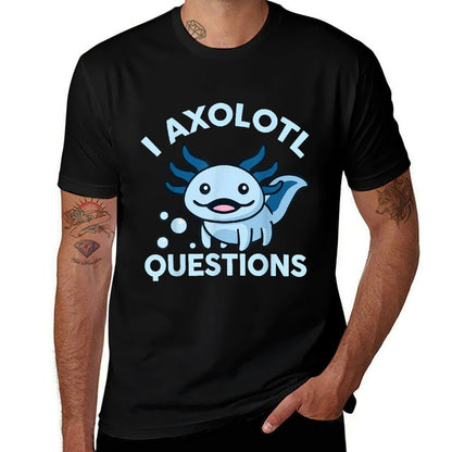 I Axolotl Questions  Slim-fit Cut T-Shirt