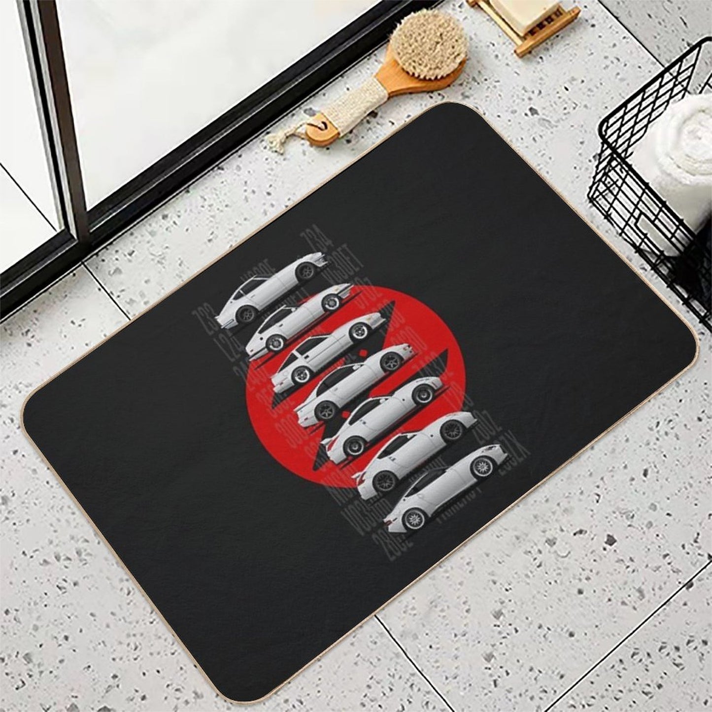 Z Generations (White)  Rapid-Drying Bath Mat