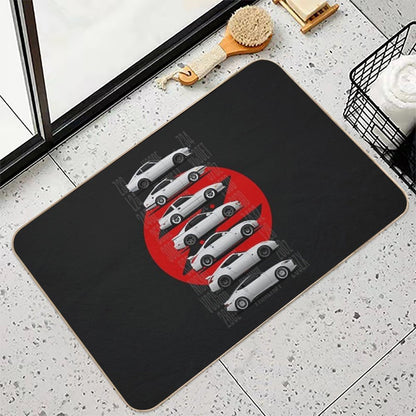 Z Generations (White)  Rapid-Drying Bath Mat