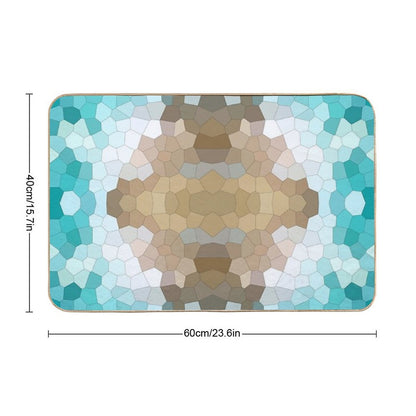 Sea Inspired Texture  Absorbent Bath Mat