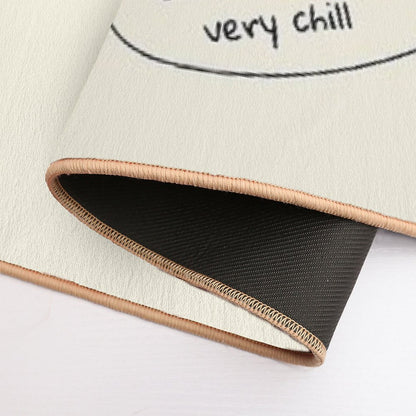 Anatomy of A Capybara  Easy Maintenance Bath Mat