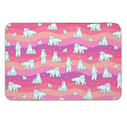 Polar Sunset  Toxin-Free Bath Mat