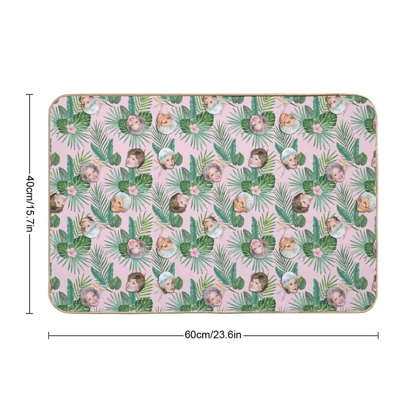 Golden Girls Rapport  Odorless Bath Mat