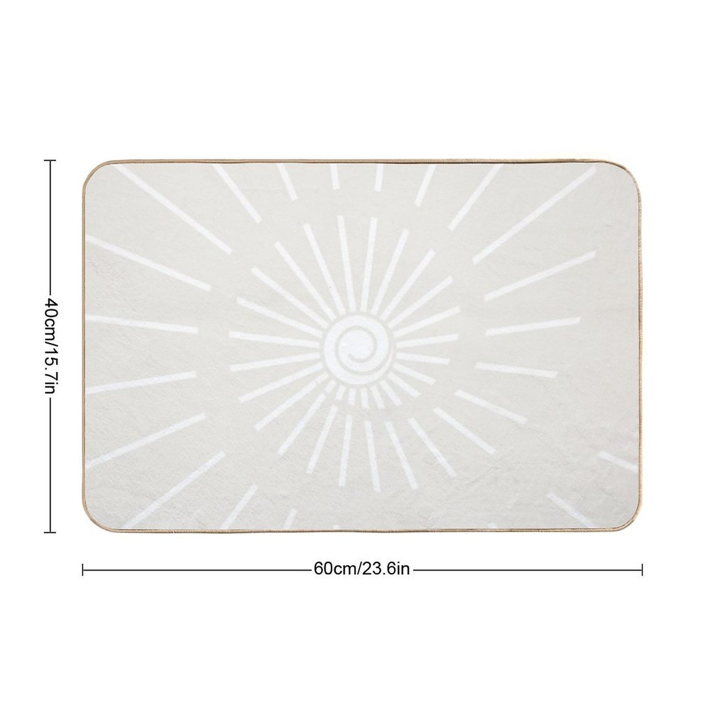 Sunshine X  Odorless Bath Mat