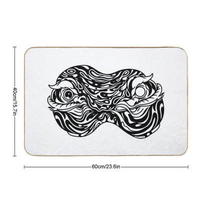 Daruma Melt  Repositionable Bath Mat