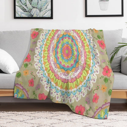 Spring Awakens ★ Compact Throw Blanket