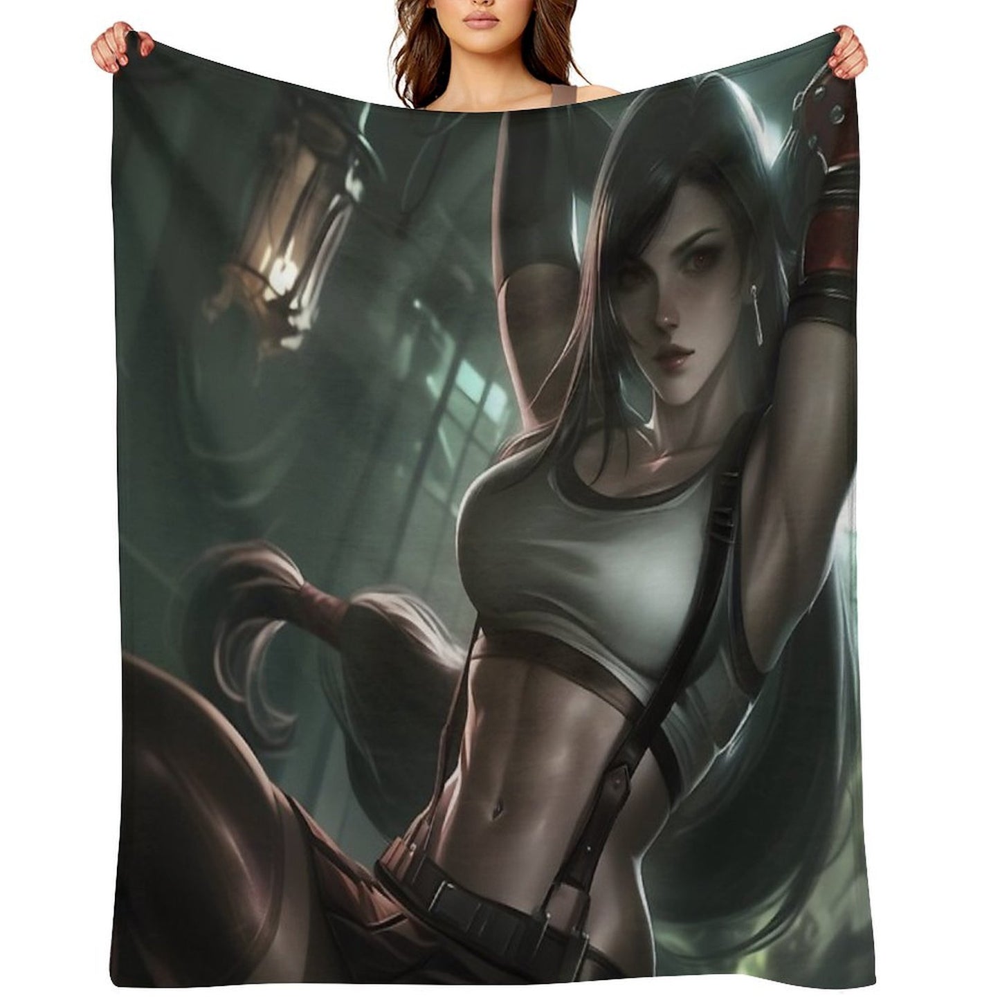 Tifa Lockhart - 92 Lightweight Throw Blanket