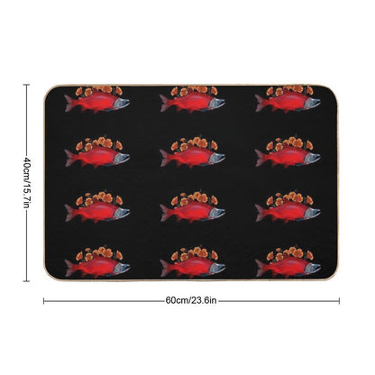 Salmon Without CCC Logo  Versatile Bath Mat
