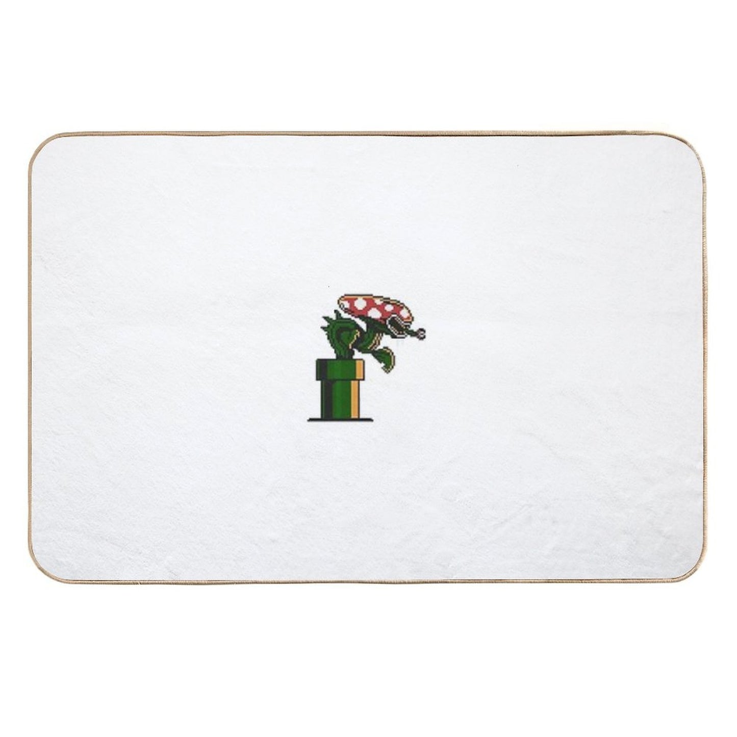 Xenomorph Piranha Plant  Dirt-Trapping Bath Mat