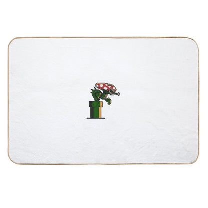 Xenomorph Piranha Plant  Dirt-Trapping Bath Mat