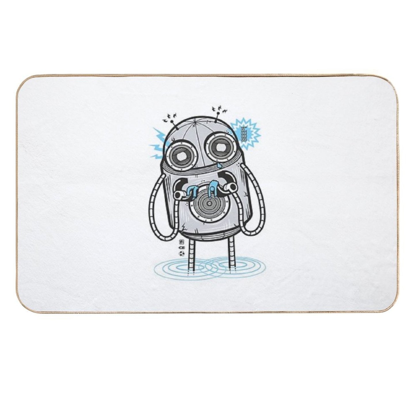 Oh Beep!  Anti-Trip Bath Mat