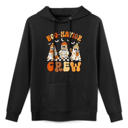 Boo-Havior Crew Behavior Analyst Halloween ABA Colorfast Hoodie