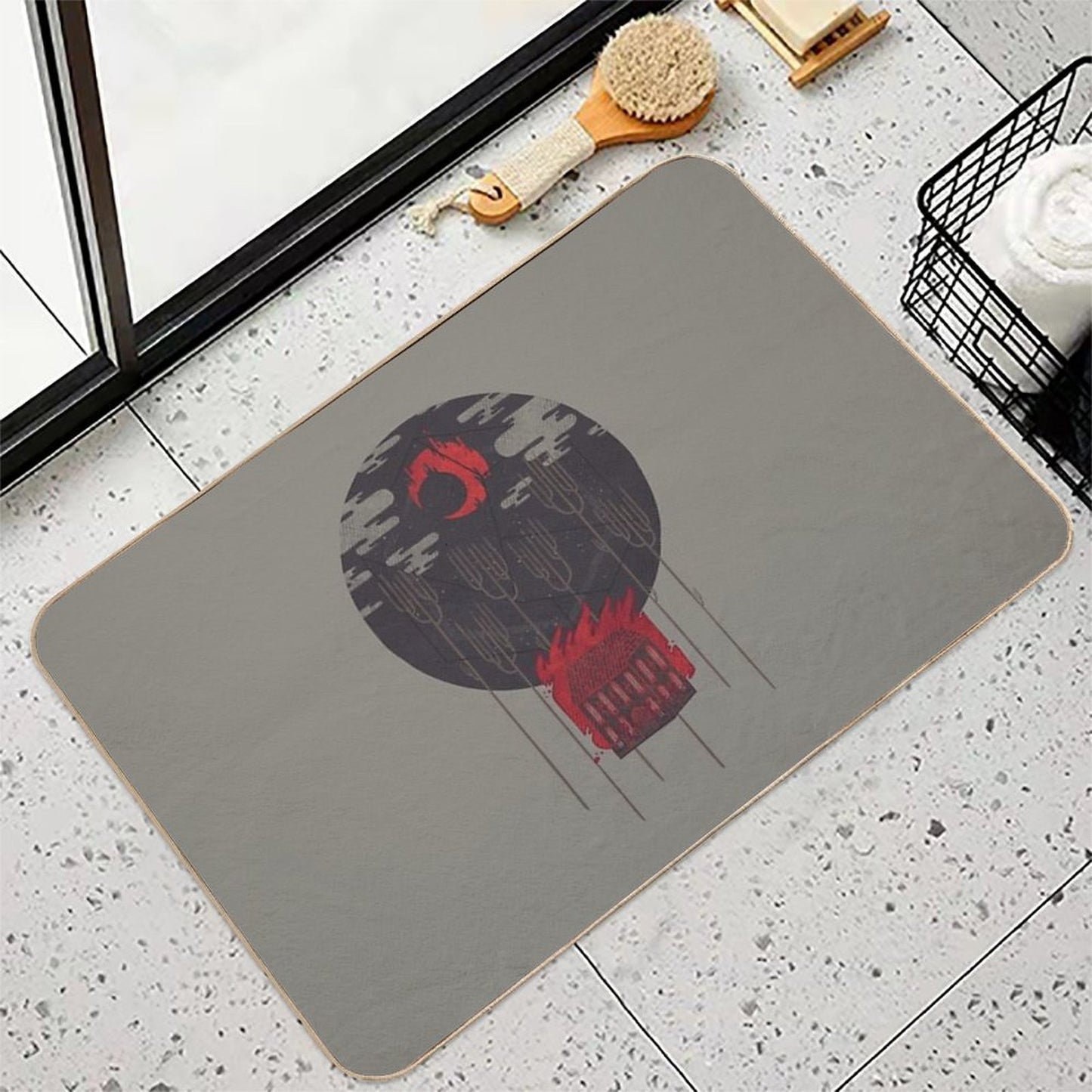 The Most Beautiful Night of All  Versatile Bath Mat