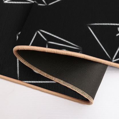 Minimalist Dice  Easy To Clean Bath Mat