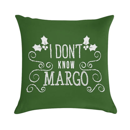 Christmas Vacation Todd And Margo Quote by Kelly Design Company Soft Durable Construction Throw Pillow