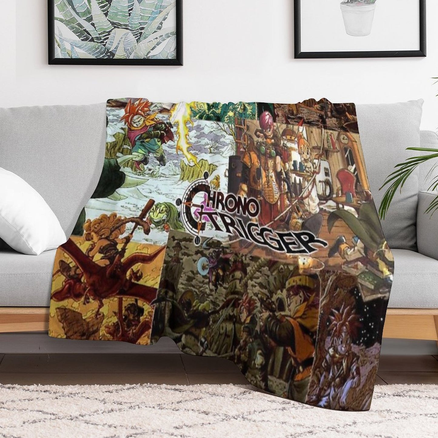 Chrono Trigger Quick-dry Throw Blanket