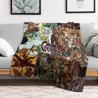 Chrono Trigger Quick-dry Throw Blanket
