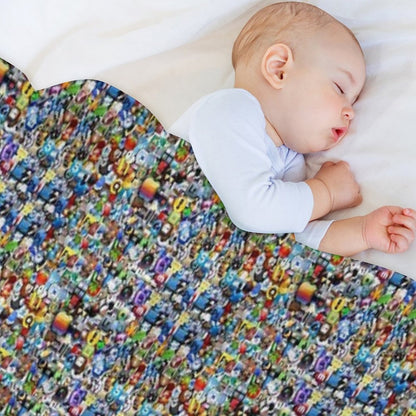 Free Shrink-resistant Throw Blanket